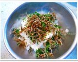 青いふりかけでおむすび作り方7写真