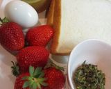 ふきのとうサンドイッチ。作り方1写真