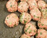 冷凍保存可ふっくら旨い餃子味のニラ肉団子作り方4写真