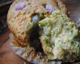 よもぎと甘納豆のマフィン作り方12写真