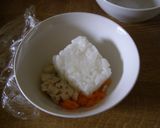 離乳食　後期～完了期ふわふわオムライス作り方1写真