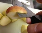♡お弁当に♡ハートのリンゴ♡作り方4写真