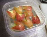 ♡お弁当に♡ハートのリンゴ♡作り方6写真