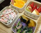 ♡お弁当に♡ハートのリンゴ♡作り方7写真