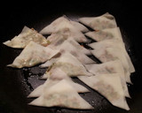 納豆のしゅうまいの皮包み焼き作り方2写真