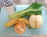 美味しい基本のグリーンスムージー♡作り方1写真