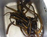 麺つゆで簡単！茎わかめのおかか和え作り方1写真