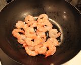 玄米でヘルシーに♡タイ風えびチャーハン作り方3写真