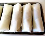 セロリたっぷり～我が家の春巻き作り方6写真