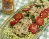 伊予柑大使でチキンハンバーグ作り方6写真