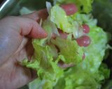 ♡レタスだけ♡オシャレ超簡単美味サラダ♡作り方1写真