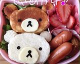 リラックマ&コリラックマサンド弁当作り方9写真