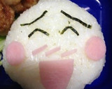 キャラ弁 花かっぱ てれてれぼうず作り方2写真
