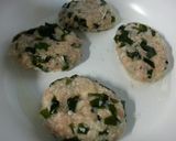 蓮根とわかめ入り照り焼きつくね作り方4写真