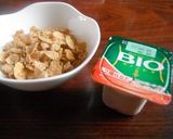 朝食シリアルヨーグルト作り方1写真