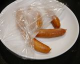 簡単!ソーセージパン☆ハーフホットサンド作り方1写真