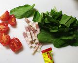 簡単に増やせるルッコラのトマトスープ作り方1写真