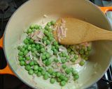 グリーンピースのクリーム煮作り方6写真