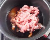 【かぼちゃの春巻き】甘辛豚肉とチーズ入り作り方1写真