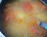 トマト★味噌汁作り方1写真
