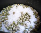 ツタンカーメンのえんどう豆ごはん作り方4写真