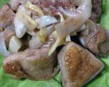 梅肉といちごジャムの鶏照り焼き♡給食風作り方7写真