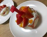1歳誕生日ケーキ(バナナ入りパンケーキ)作り方11写真