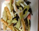 新玉ねぎとツナのポン酢あえイタドリ入り作り方6写真