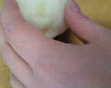 バターしょうゆ味♡やみつきじゃがいももち作り方7写真