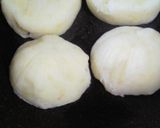 バターしょうゆ味♡やみつきじゃがいももち作り方8写真