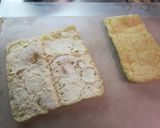 超簡単、梅じそ納豆のきつね焼き作り方2写真