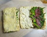 超簡単、梅じそ納豆のきつね焼き作り方3写真