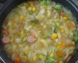 一杯で満足（*´o｀）=3野菜スープ♪作り方5写真