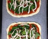 パスタソースで!クリスピーピザ♪作り方6写真