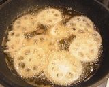 素揚げ蓮根のチーズバジルサンド作り方1写真