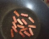 簡単ランチ☆豆腐でカルボナーラ風パスタ☆作り方3写真