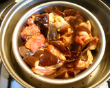 鶏肉ときくらげの梅蒸し・中華風作り方2写真