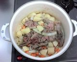 牛肉と豆のカレー作り方3写真