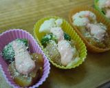 お弁当にカレー風味鶏の明太マヨ焼き作り方4写真