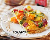 ＊天ぷら粉でベジ焼き＊作り方5写真