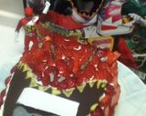 キョウリュウジャーのケーキ☆作り方8写真