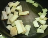 長いもの明太バター炒め作り方3写真