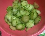 ワカメとタコとキュウリのからし酢味噌和え作り方1写真