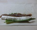 *クリチとアンチョビの春巻きスティック*作り方1写真