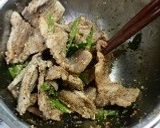 豚しゃぶとアスパラのゴマ和え作り方3写真
