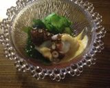 ワカメとタコとキュウリのからし酢味噌和え作り方4写真