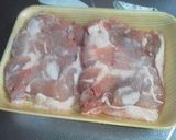 鶏モモ肉のレモン風味パン粉焼き作り方1写真