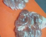 鶏モモ肉のレモン風味パン粉焼き作り方2写真