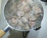 鶏レバーと砂肝の煮物作り方1写真
