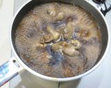 鶏レバーと砂肝の煮物作り方2写真